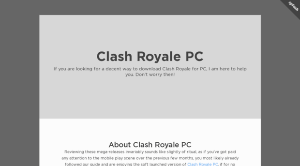 clashroyalepc.splashthat.com