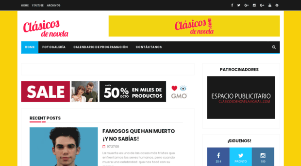 clasicosdenovela.com