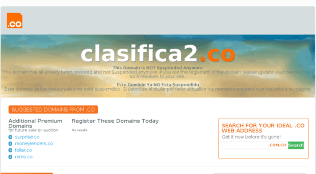 clasifica2.co