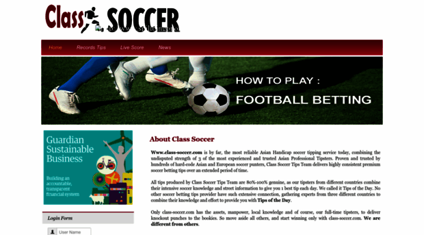 class-soccer.com