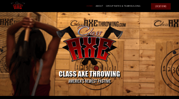 classaxethrowing.com