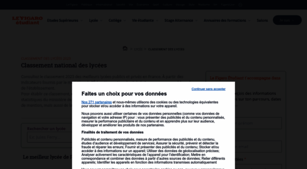 classement-lycees.etudiant.lefigaro.fr