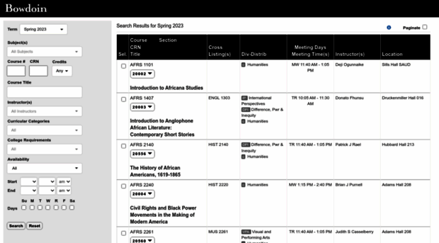 classfinder.bowdoin.edu