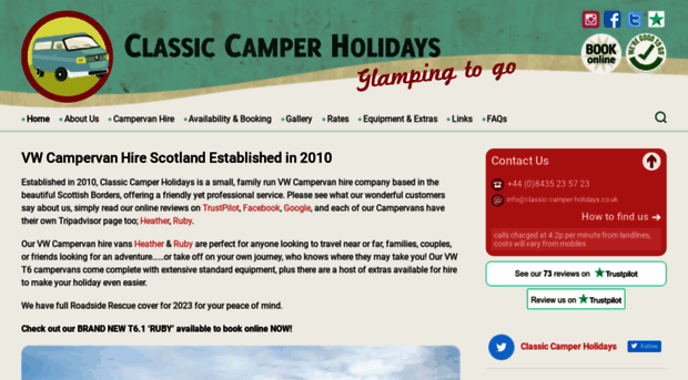 classic-camper-holidays.co.uk