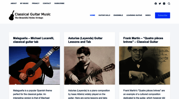 classical-guitar-music.com