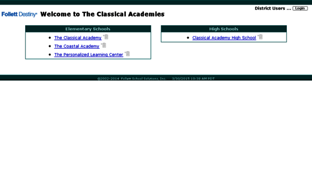 classicalacademies.follettdestiny.com