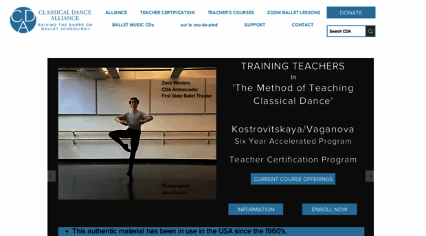 classicaldancealliance.org