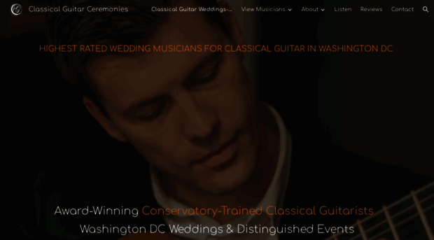 classicalguitarceremonies.com