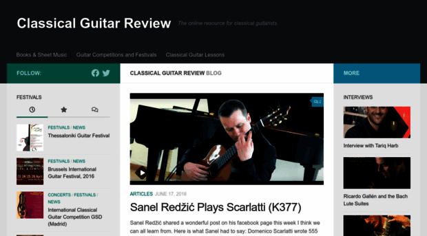 classicalguitarreview.com