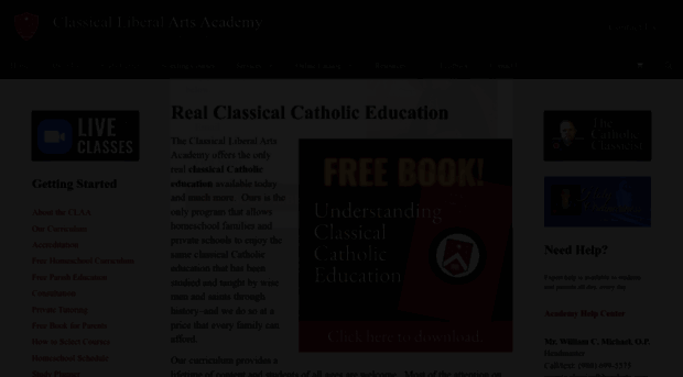 classicalliberalarts.com