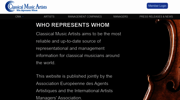 classicalmusicartists.com