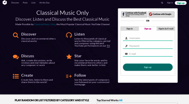 classicalmusiconly.com