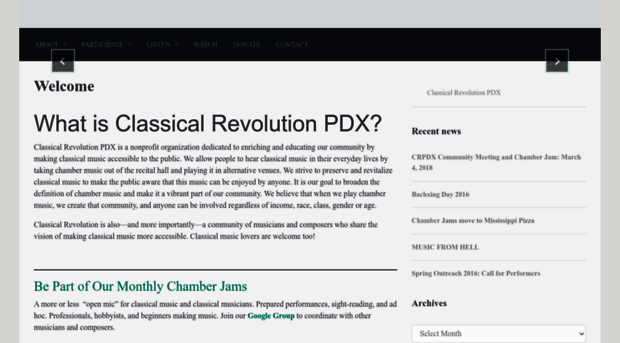 classicalrevolutionpdx.org