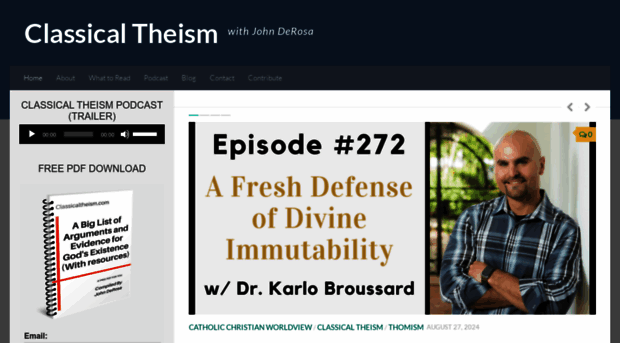 classicaltheism.com