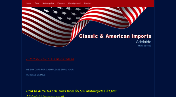 classicandamericanimports.com.au