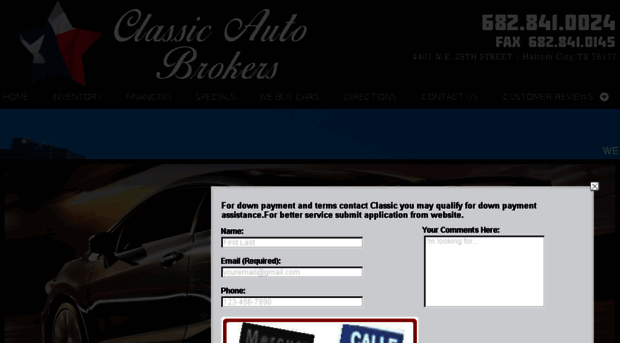 classicautobrokersdfw.net