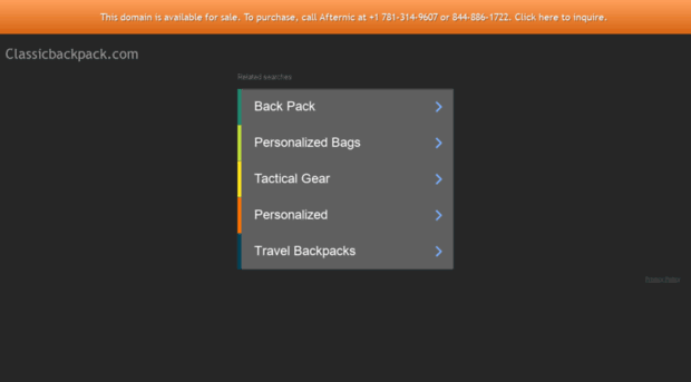 classicbackpack.com