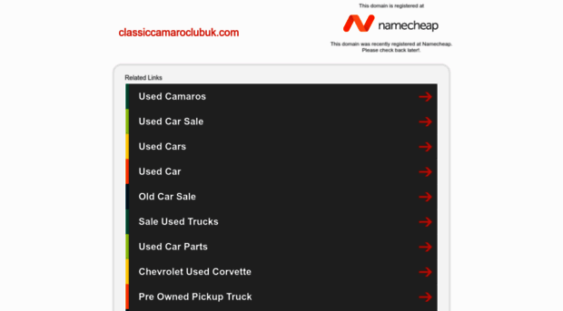 classiccamaroclubuk.com