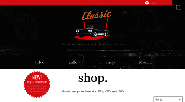 classiccarartist.com