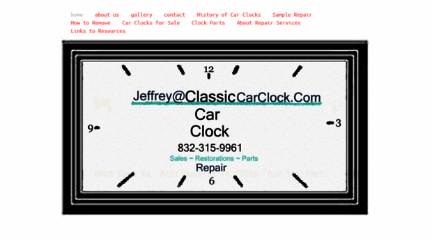 classiccarclock.com