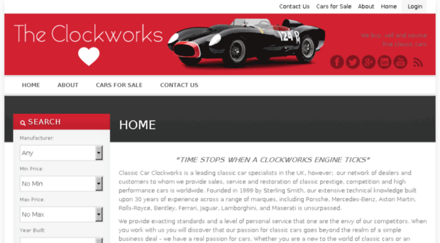 classiccarclockworks.co.uk