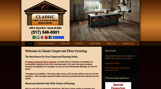 classiccarpetandfloorcovering.com