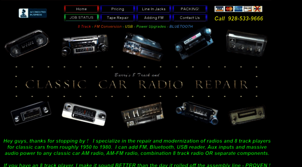 classiccarradiorepair.com