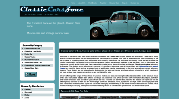classiccarszone.com