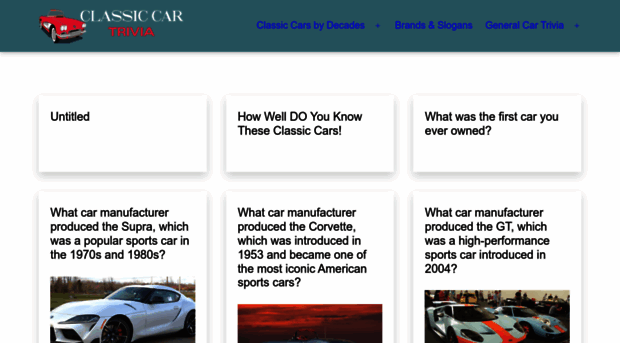 classiccartrivia.net