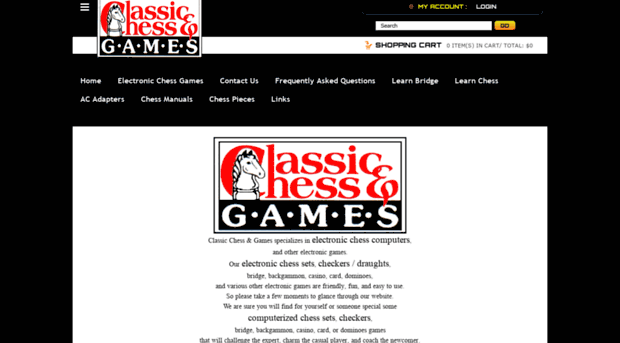 classicchessandgames.com