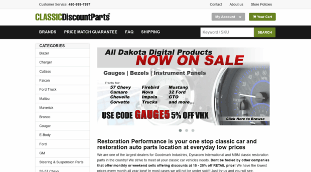 classicdiscountparts.com