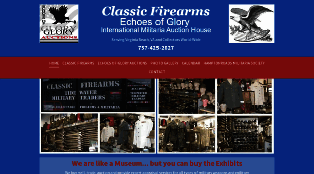 classicfirearmsandechoesofglory.com