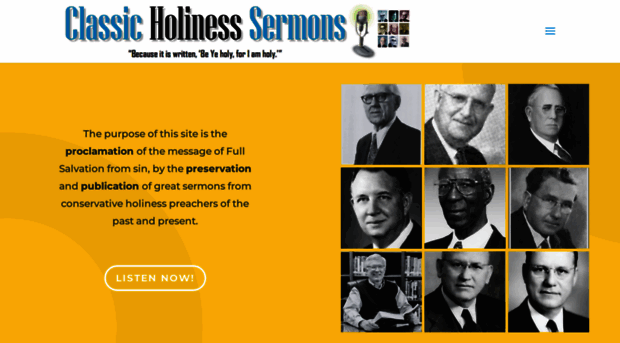 classicholinesssermons.com