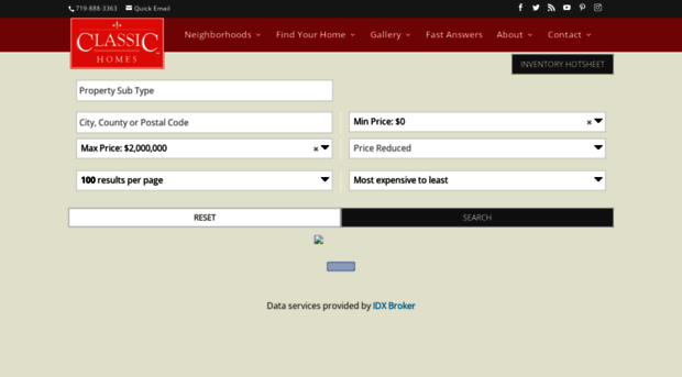 classichomes.idxbroker.com