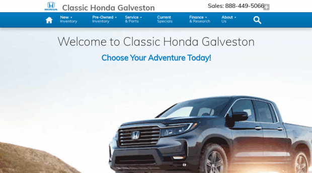 classichondagalveston.com