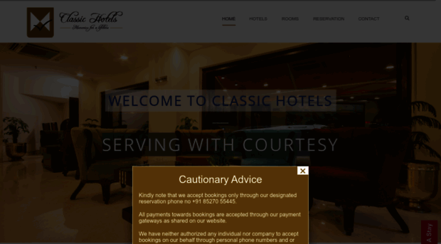 classichotelsindia.com