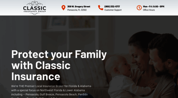 classicinsurancepensacola.com