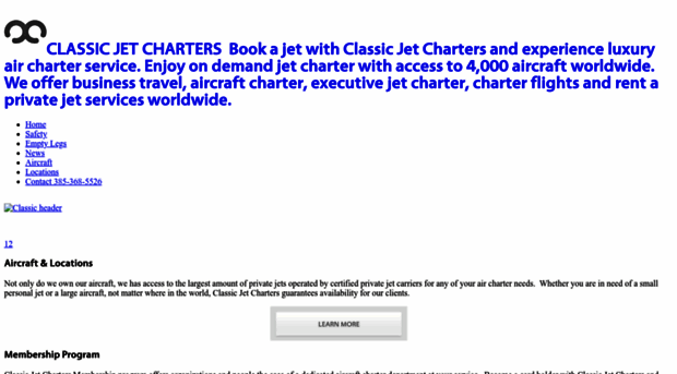 classicjetcharters.com