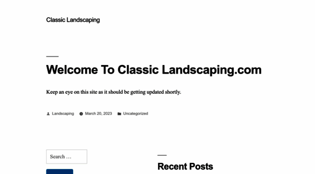 classiclandscaping.com