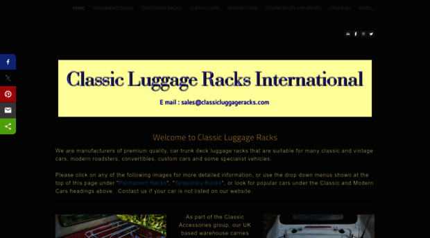 classicluggageracks.com