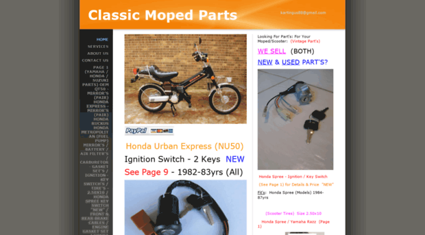 classicmopedparts.com