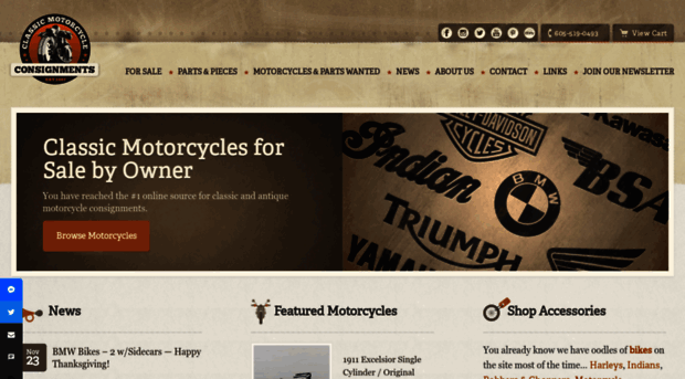 classicmotorcycleconsignments.com