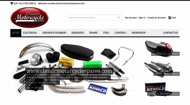 classicmotorcyclespares.com