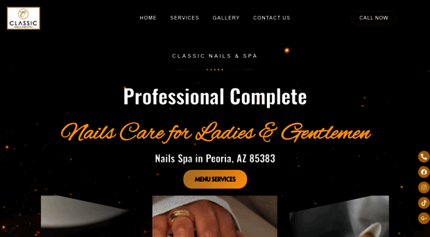 classicnailsandspa.com