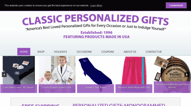 classicpersonalizedgifts.com