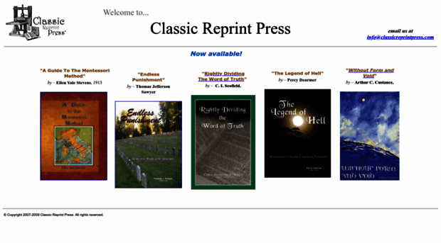 classicreprintpress.com