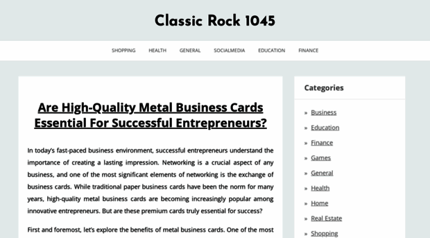 classicrock1045.com