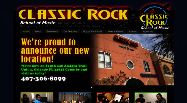 classicrockschoolofmusic.com