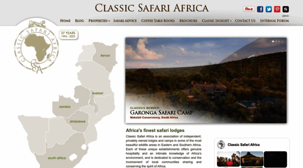 classicsafariafrica.com