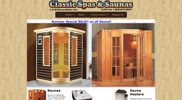 classicsaunaproducts.com